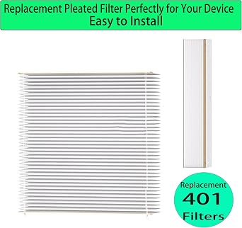 401 Replacement Filter AprilAire 401 Space-Gard 2400 AC Pleated Filter 2 Pack