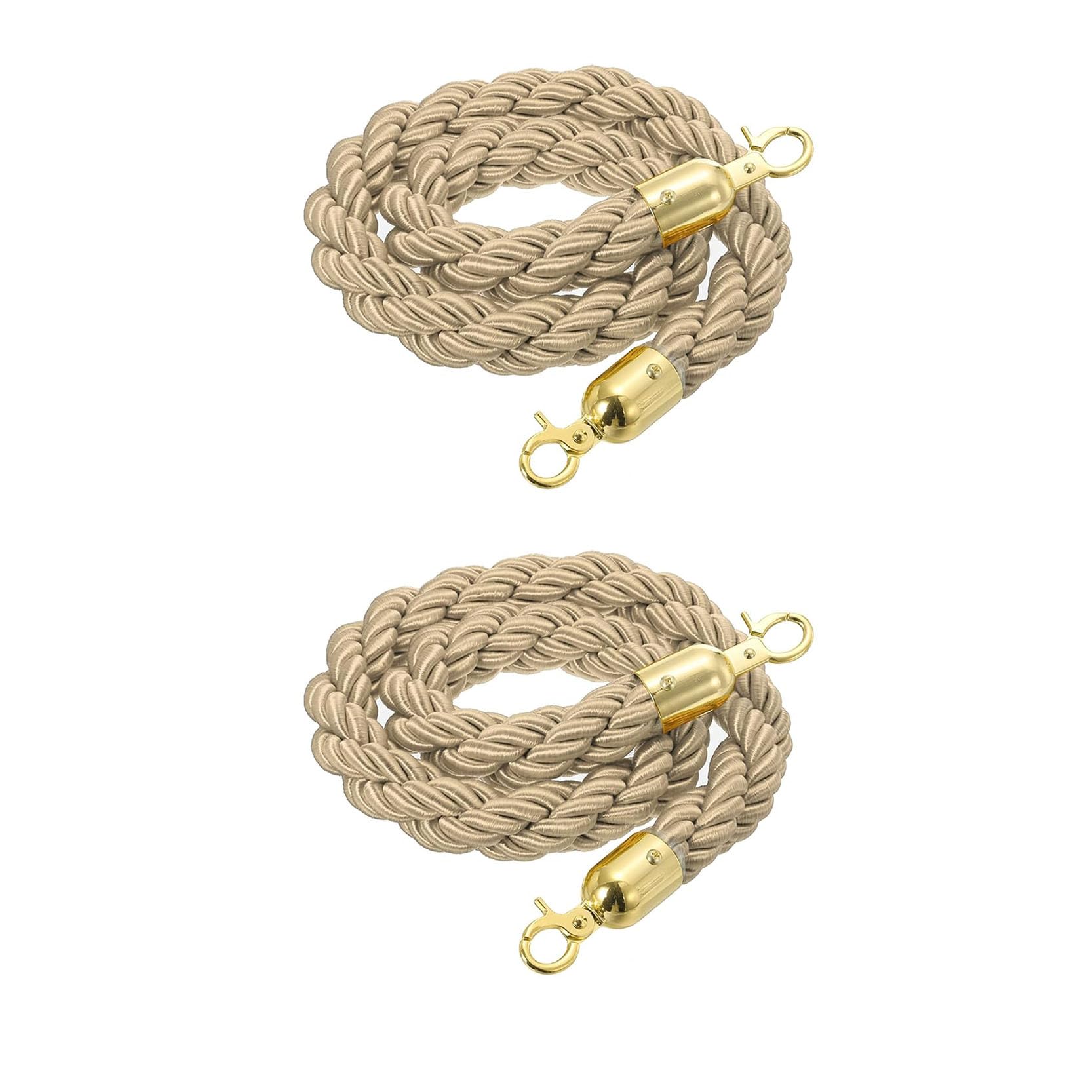 Corde pour barrière de poteaux de 1m afin de sécuriser et baliser les files d'attente