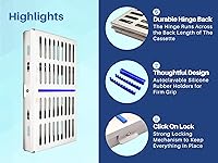 Vista 4 de ARTMAN - Caja de instrumentos para 5, 7, 10 y 20 instrumentos, organizador de instrumentos dentales (para 10 instrumentos)