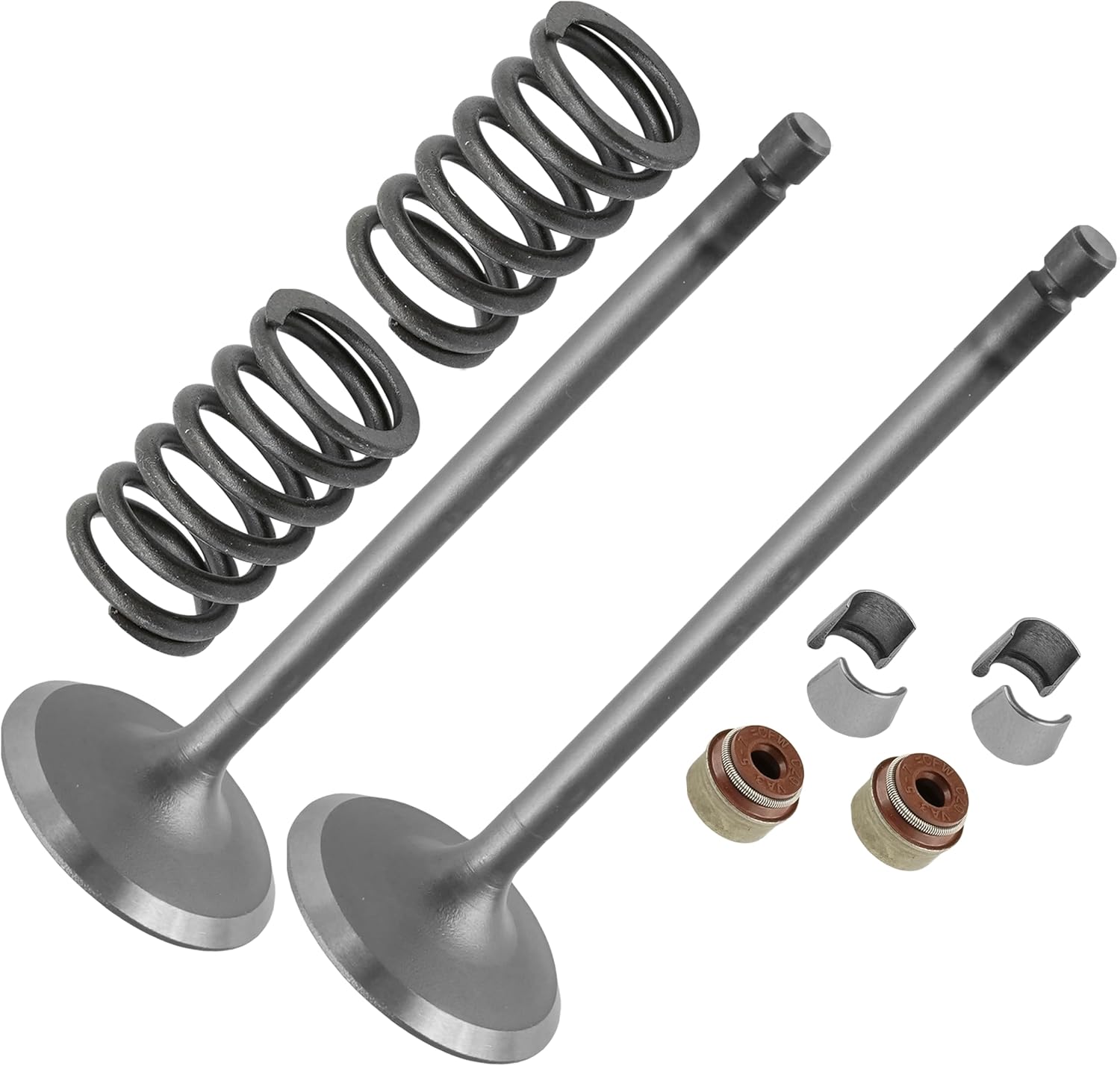 Caltric Intake Valve Kit Compatible with Arctic Cat 650 4X4 H1 2005-2012 Prowler XT 650 2006-2009 / Wildcat 4 1000 2012-2015 / Wildcat 4X 1000 2013-2019
