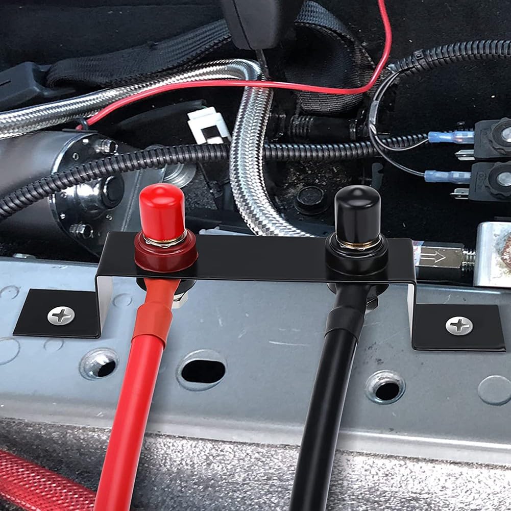 1,2 m do akumulatora Jump Post Miedź do zestawu relokacyjnego akumulatora 4AWG/5AWG do UTV, ATV, samochodów, ciężarówek, kamperów, traktorów, łodzi