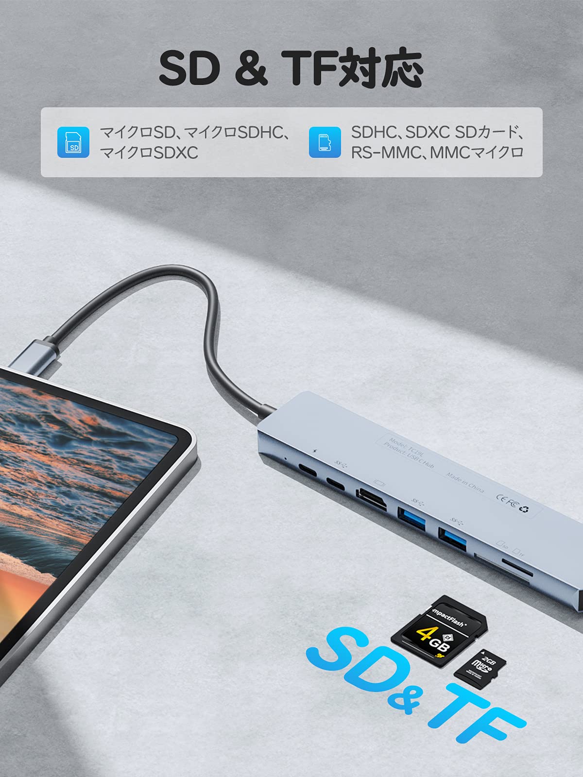 Lemorele 8 w 1 koncentrator USB C, stacja dokująca z 4K HDMI, RJ45 Ethernet, porty USB, 100 W PD, czytnik kart SD/TF do MacBook Pro/Air M1, Switch, Chromecast