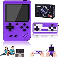 Vista 1 de Consola de juegos de mano retro, consolas portátiles de videojuegos retro 500 juegos clásicos FC, batería recargable de pantalla de 3.0 pulgadas