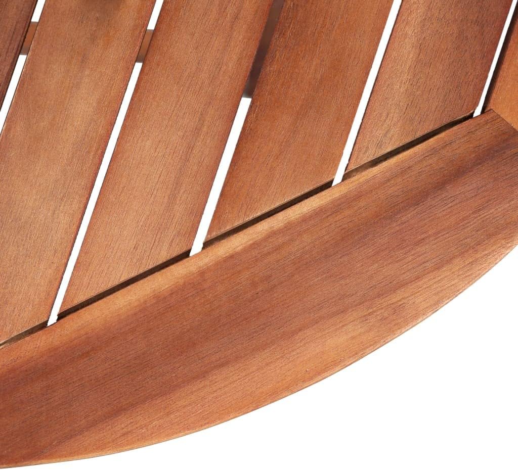 Outdoor Coffee Table, Conversation Coffee Table, Patio Dining Table for Patio, Deck, Lawn, Garden, Patio Table 47.2"x27.6"x29.1" Solid Acacia Wood