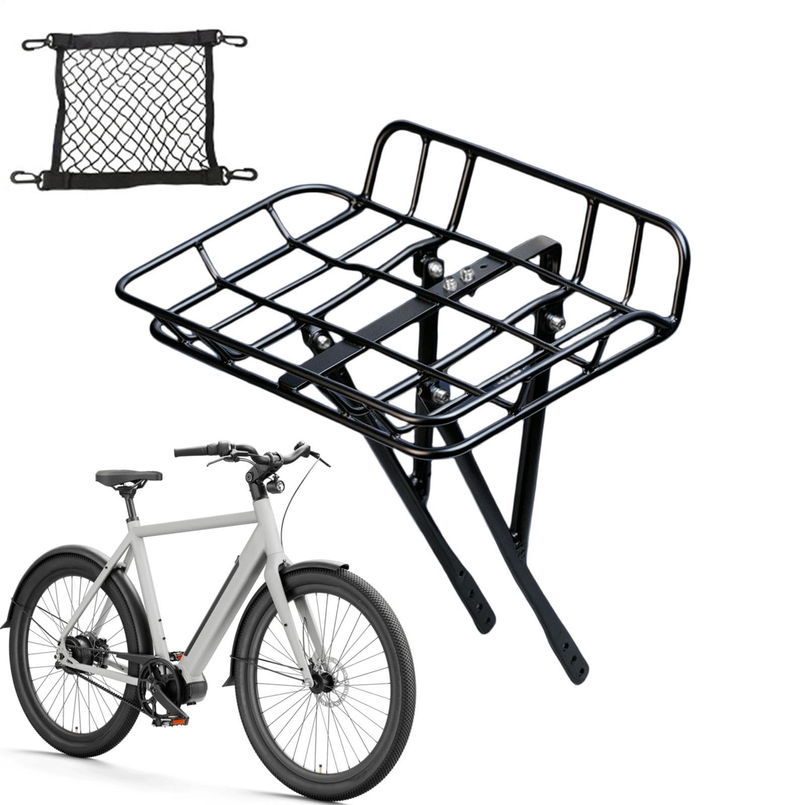 Przedni Stelaż Pod Kosz Rowerowy Wytrzymały Cargo Carrier