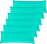 Vista 64 de Elegant Comfort Fundas de almohada sólidas de microfibra de alta calidad hotelera, tejido suave, resistente a las arrugas y a las manchas, fácil