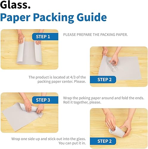 Miniatura 11 de HANA PAPER Hojas de papel de embalaje de tamaño grande de 30.5 x 17 pulgadas (250 hojas, 9.5 libras) para mudanza, un grado de papel de periódico