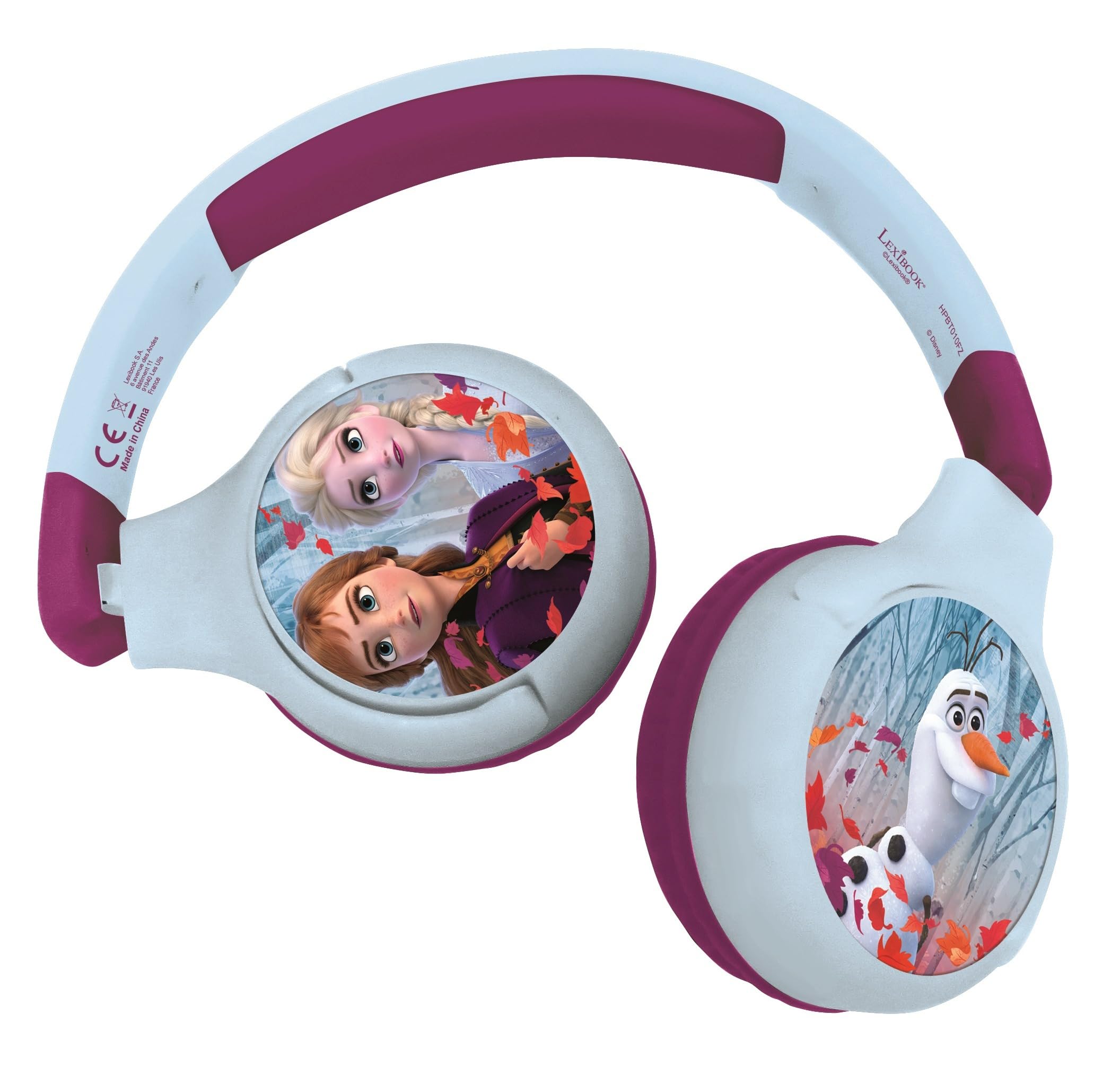 LEXIBOOK, Frozen Bluetooth Headphones, HPBT010FZLXB