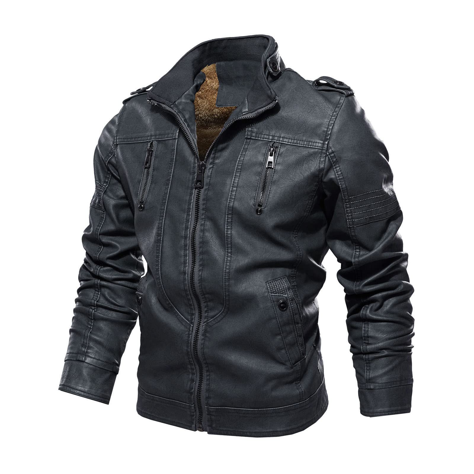 Piumino Uomo Buoni Amazon Giubbotto Riscaldato Moto Giacca Caldo Invernale Giubbotto con Cappuccio Regolabile Staccabile Parka Trapuntato Idrorepellente Cappotto da Lavoro Outdoor Uomo Giacca