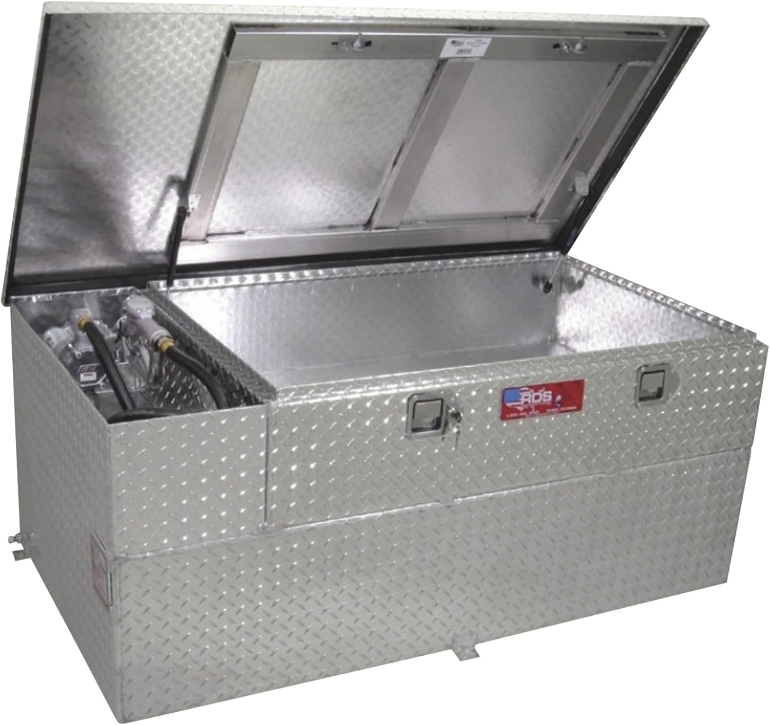 RDS MFG INC RDS Fuel Transfer/Auxiliary Tank/Toolbox Combo with 15 Gpm Pump - 90-Gal. Capacity