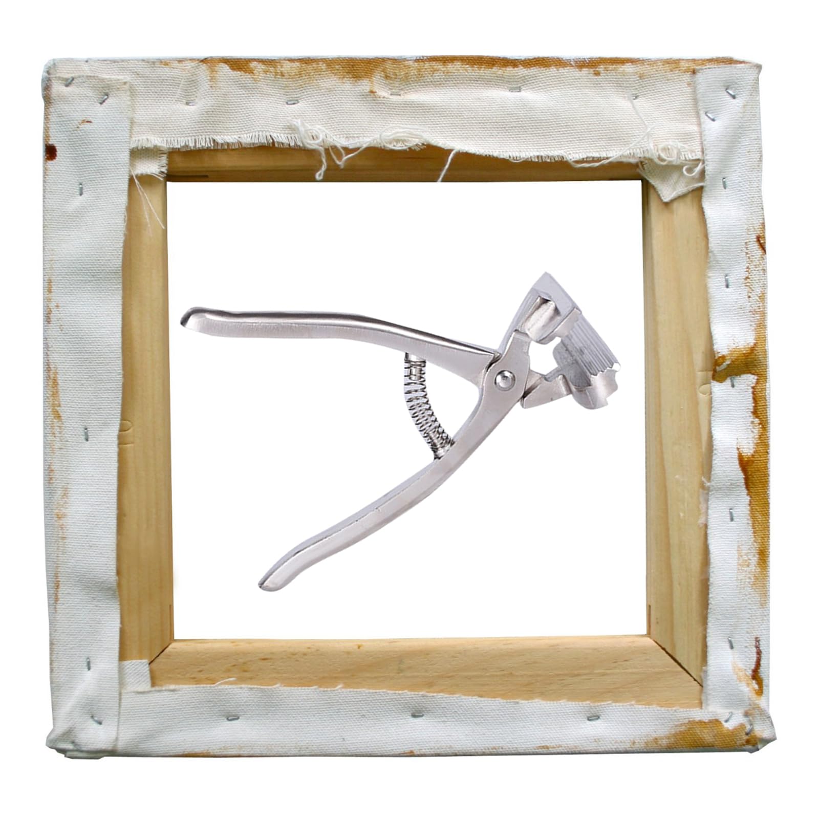Pinza per tela telaio utensile per pittura a olio, morsetto per artisti in metallo, pinza di allungamento