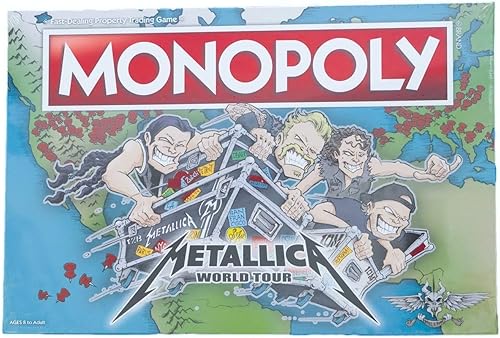 Miniatura 4 de Metallica Monopoly World Tour Edición Coleccionista