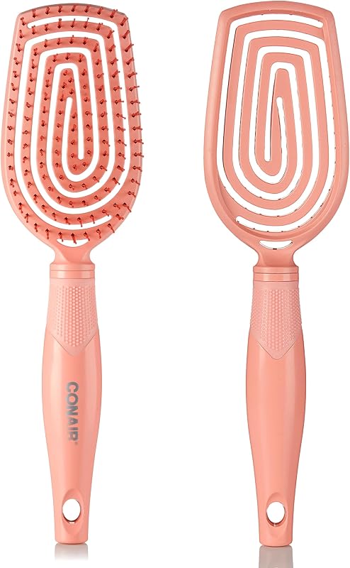 Cuidado del cuero cabelludo Cepillo desenredante - Cepillo para cabello rizado - Masajeador del cuero cabelludo - cepillos para mujeres y hombres - desenredante para todas las longitudes - se puede usar húmedo o seco - Estándar
