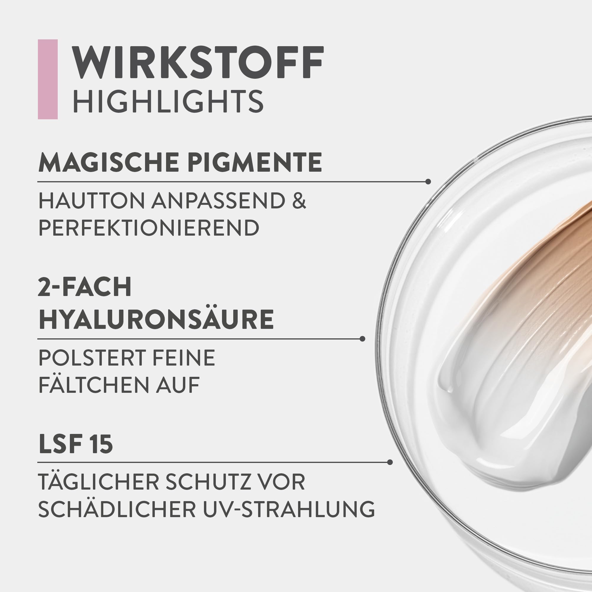 Judith Williams Cosmetics – Face Balm Magic Wonder 30 ml – getönte Tagescreme mit LSF und Anti-Aging-Effekt, feuchtigkeitsspendende und hauttonanpassende BB Cream | LSF, Anti-Aging-Effekt, feuchtigkeitsspendend, hauttonanpassend, BB Cream