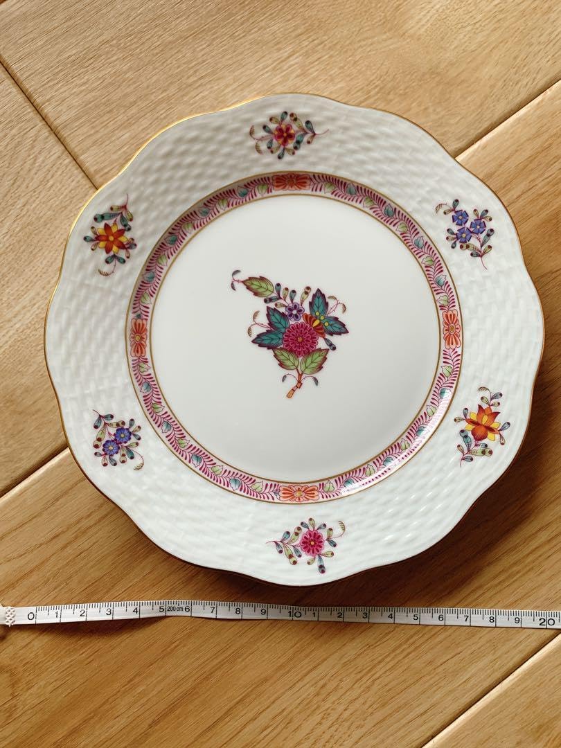 ヘレンド　アポニーフラワー　デザートプレート　2 枚セット　19cm herend ヘレンド アポニー フラワー デザートプレート ヘレンド ア