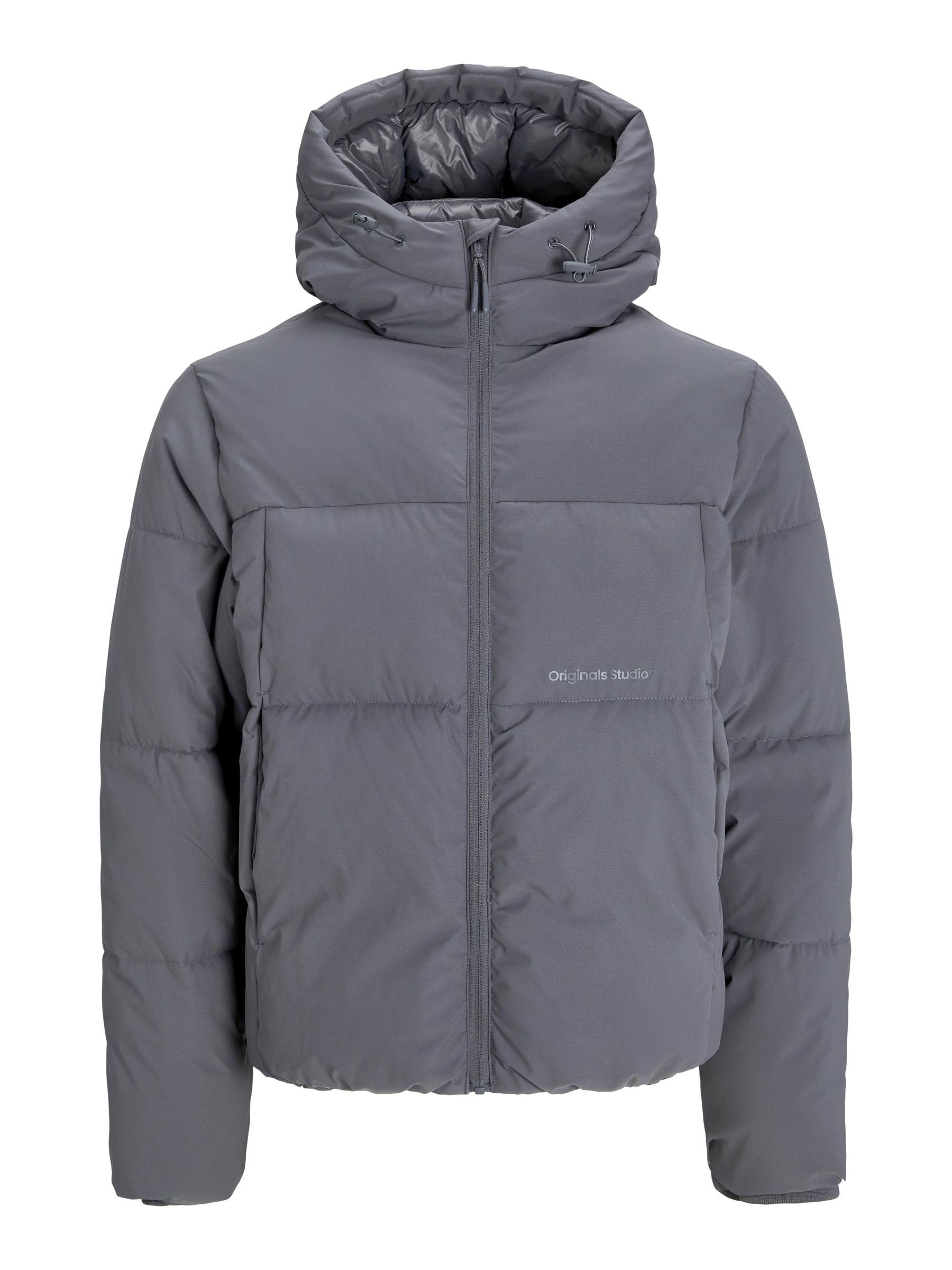 JACK & JONES Male Quilted Jacket, Iron Gate, XXL