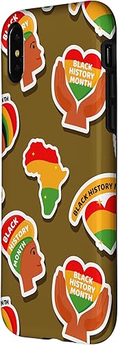 Miniatura 5 de iPhone 14 Pro Black History Month Peace African Pride Pattern Case