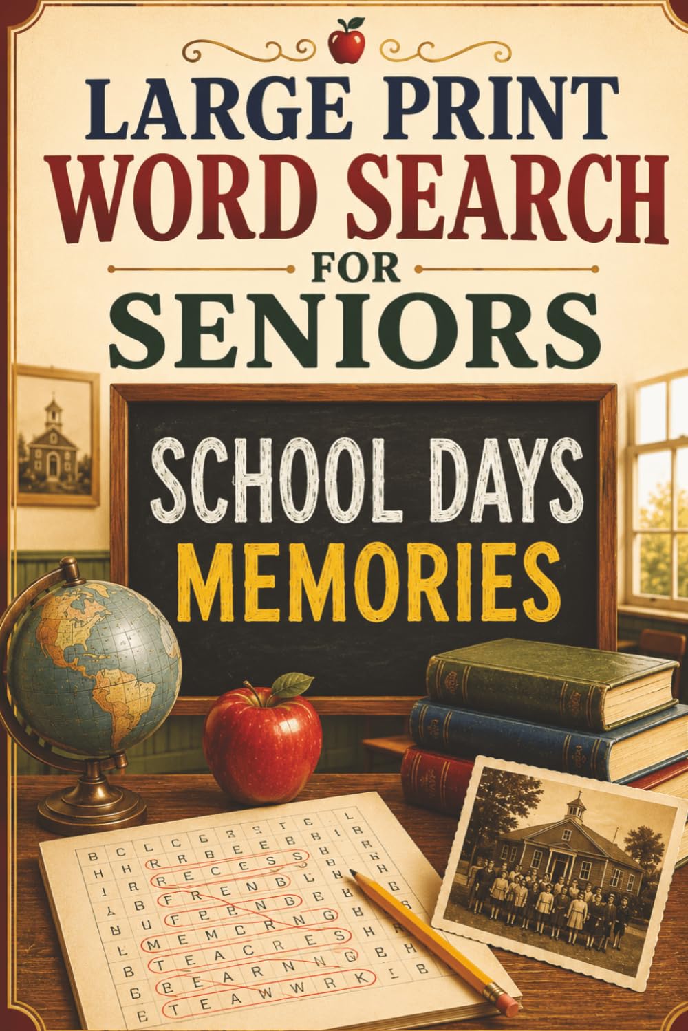 Small Town Memories Word Search for Seniors: 100 Easy Large Print Puzzles Inspired by Peaceful Evenings, Hometown Traditions, and Simpler Times