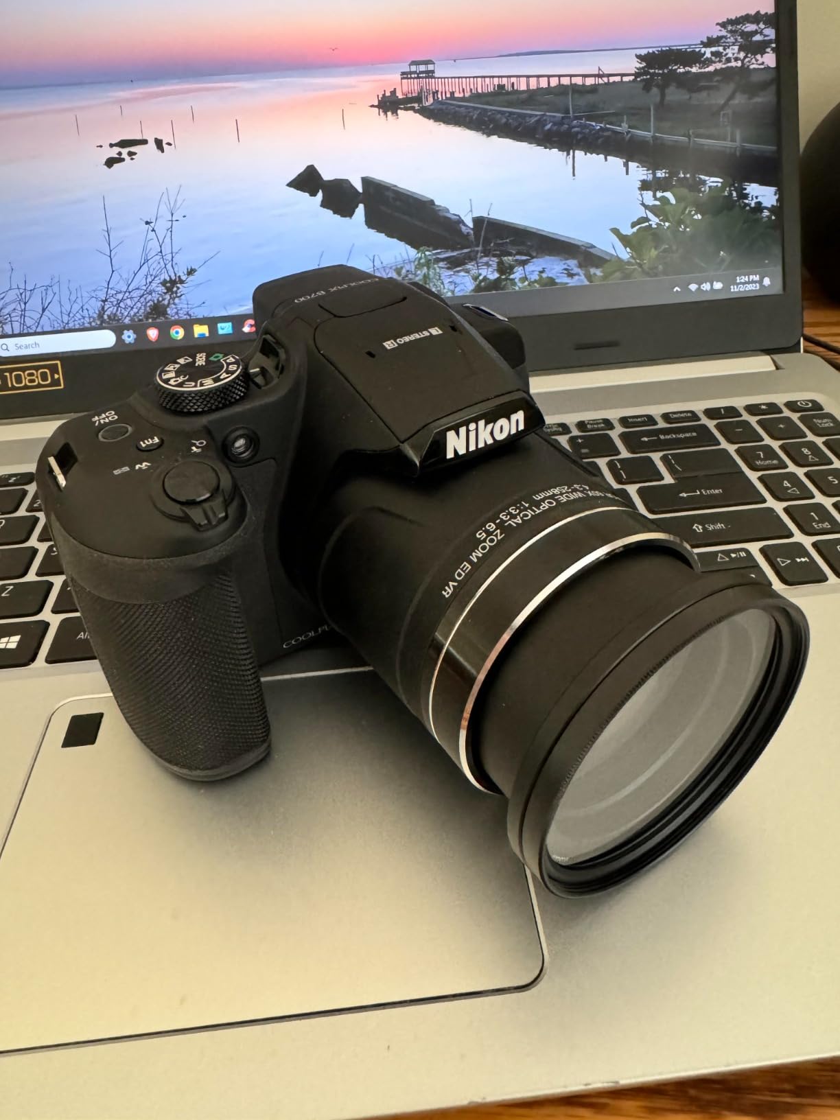 JJC LA-72P600T Adapter Ring For Nikon Coolpix B700, P600, P610 – 62mm Filter Thread - View #2