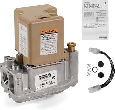 Upgraded SV9501M2528 Furnace Gas Smart Valve Replacement for Honeywell Resideo SV9501M2528 Intermittent Hot Surface Pilot Ignition Replcace SV9500M2682 Gas Control Valve 24 V 50/60 Hz