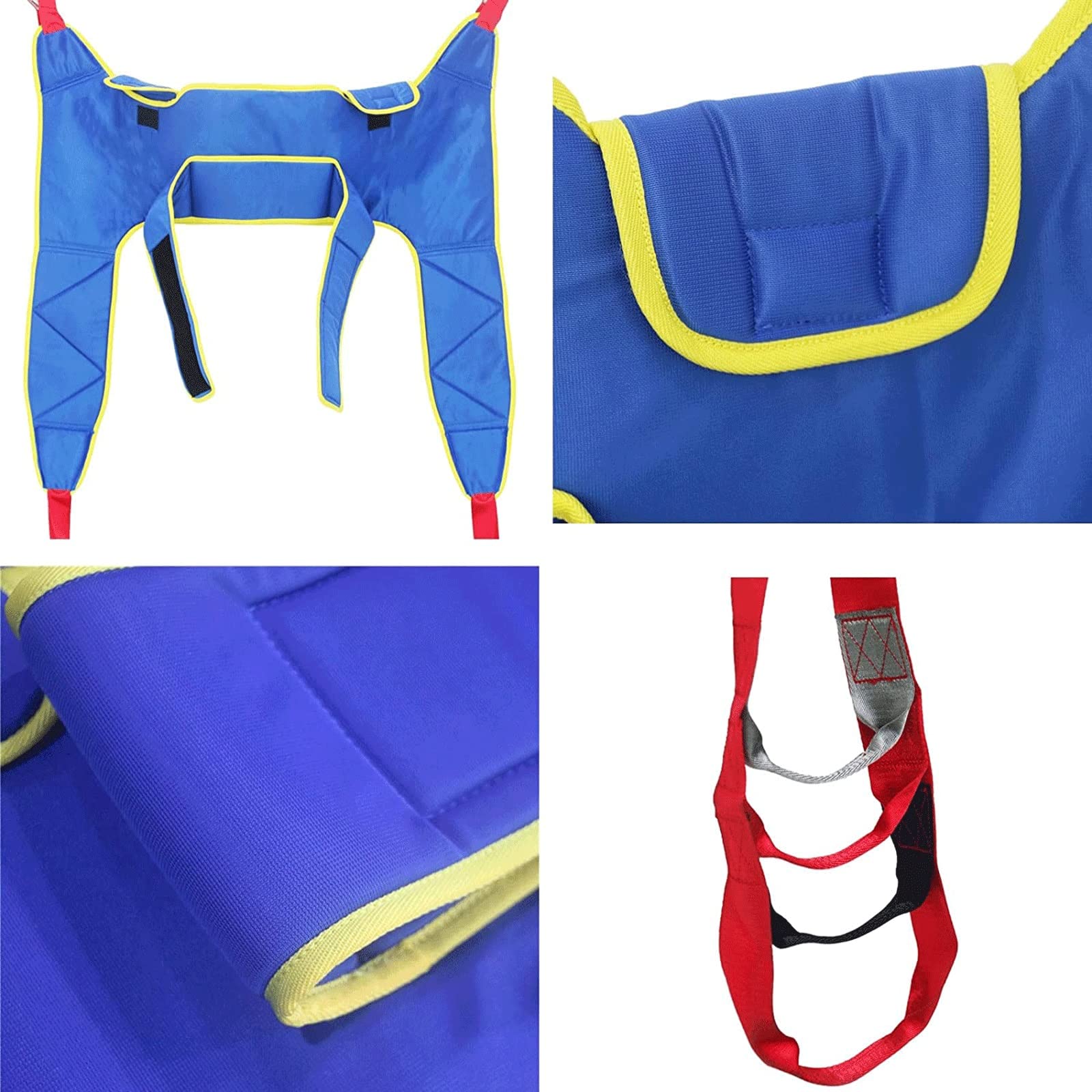 Arnés Elevación Paciente Cuerpo Completo, Correa De Cinturón De Transferencia De Cuerpo Completo Eslinga Para Pierna Dividida Eslinga Para Elevador Con Inodoro Para Discapacitados, 507 LB ( Size : L )