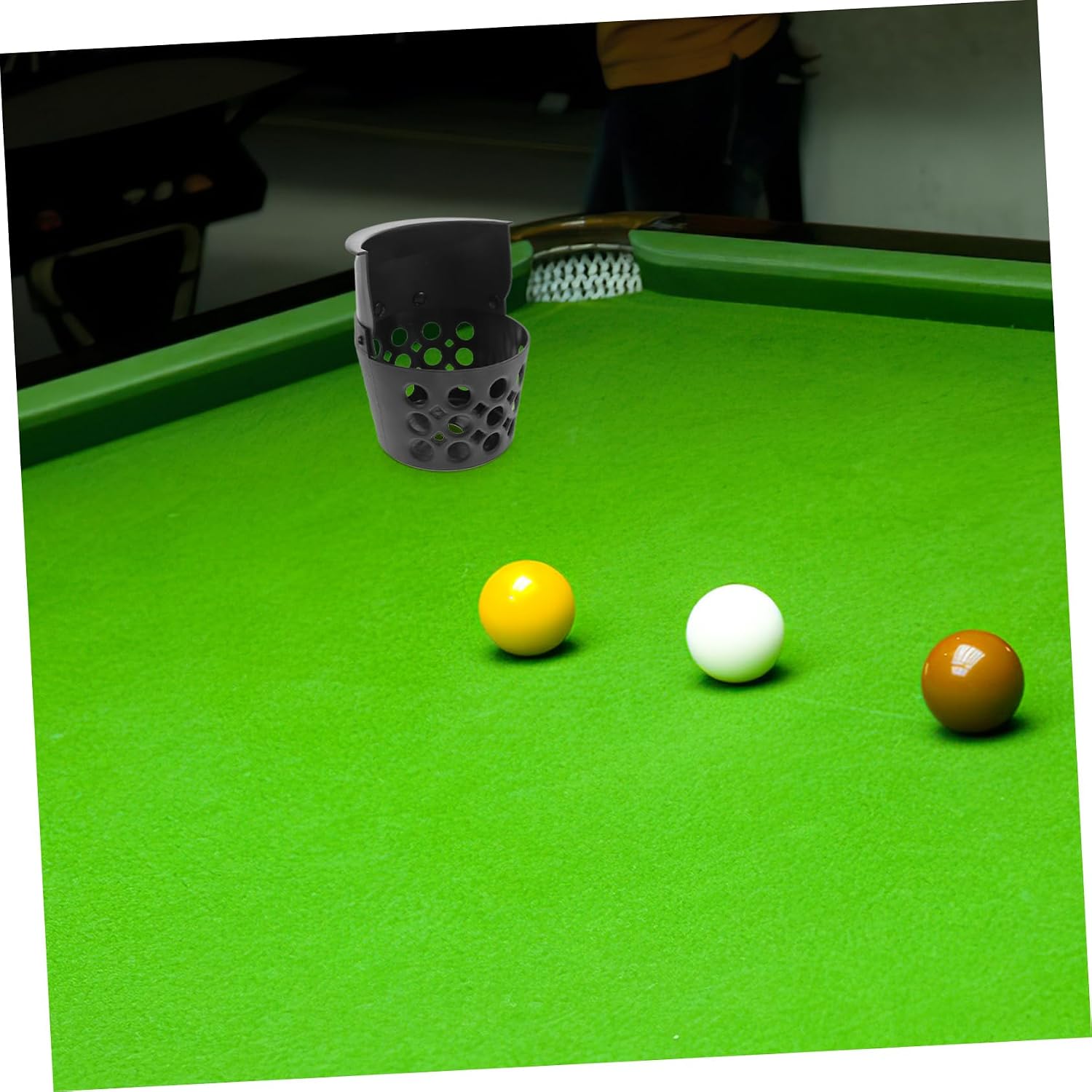 2pcs Billiard Pockets Set for Pool Tables Pool Table Accessories Billiards Plastic Drop Pockets Easy Install Kit