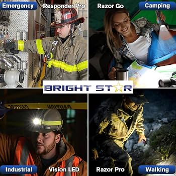 Bright Star 2217LED WorkSAFE 2D-Cell LED Intrinsic Flashlight with