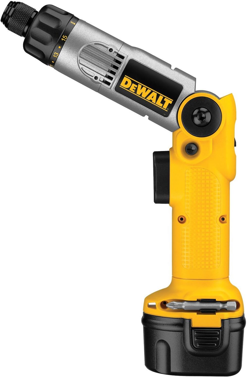 DEWALT DW920K-2 1/4-Inch 7.2-Volt Cordless Two-Position Screwdriver Kit