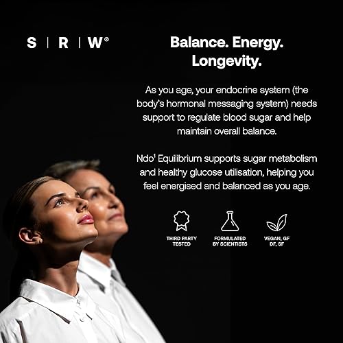 Miniatura 4 de Equilibrio Ndo  Suplemento de apoyo para el azúcar en la sangre  Metabolismo de la glucosa, equilibrio hormonal y envejecimiento saludable