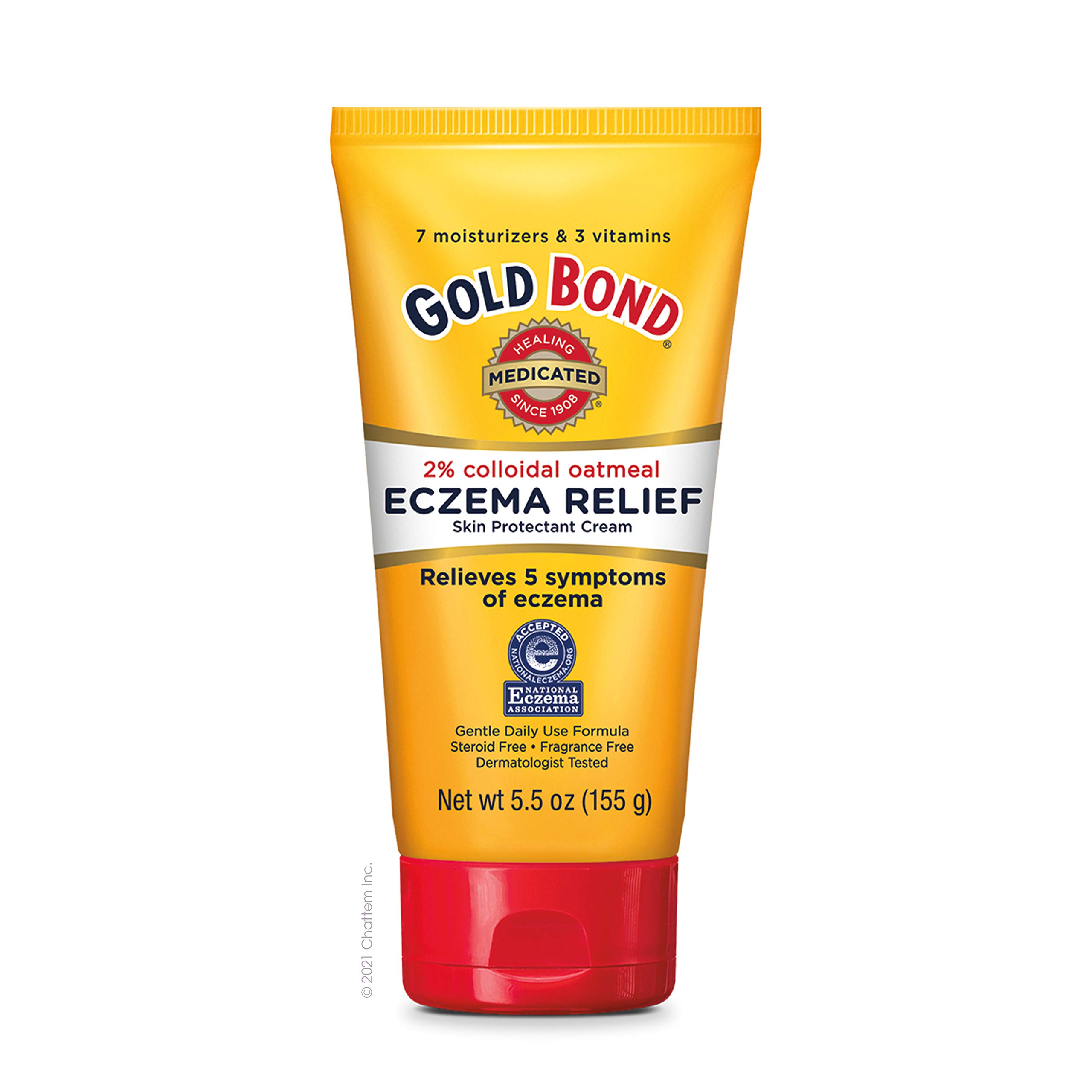 Buy Gold Bond Medicated Eczema Relief Cream 5.5 oz., 2 Colloidal