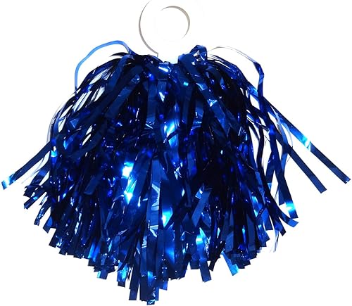 ACI PARTY & SPIRIT ACCESSORIES Mini Pom Royal con anillo de plástico, metálico