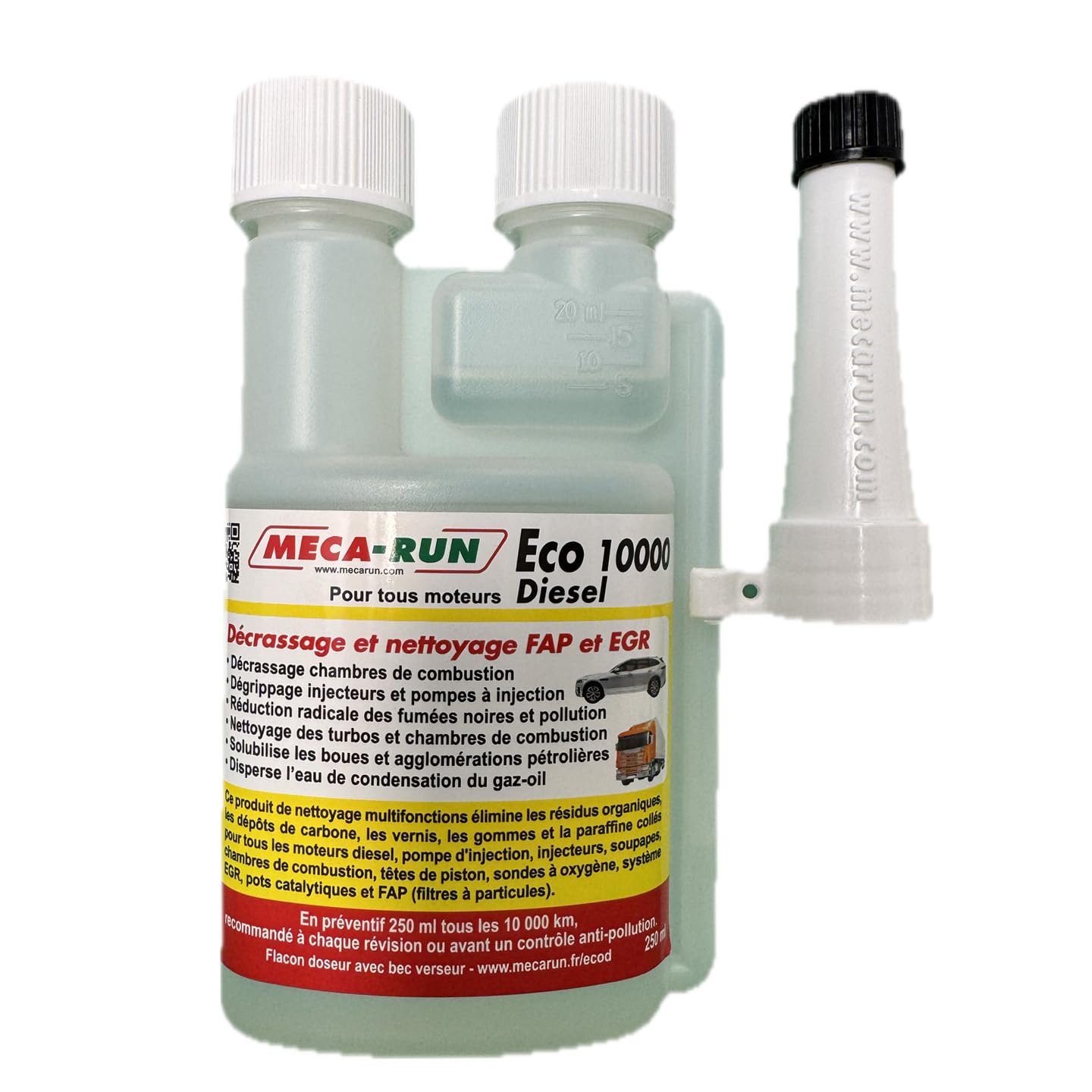 Meca-Run ECO10000D250 Eco Diesel Additive, 250ml Volume