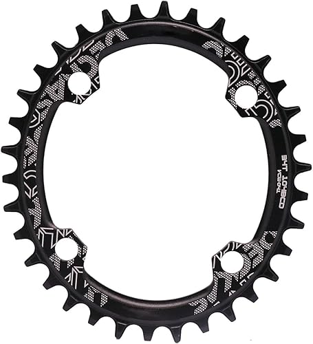 Miniatura 4 de Redondo ovalado 104BCD 32T 34T 36T 38T 40T 42T 44T 46T 48T 50T 52T estrecho ancho solo plato 1X sistema AL7075 CNC ultraligero bicicleta bicicleta