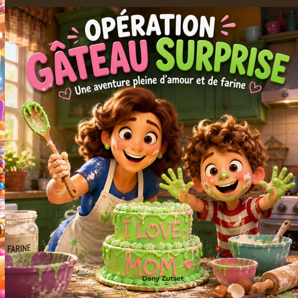 Opération Gâteau Surprise: Une aventure pleine d'amour et de farine