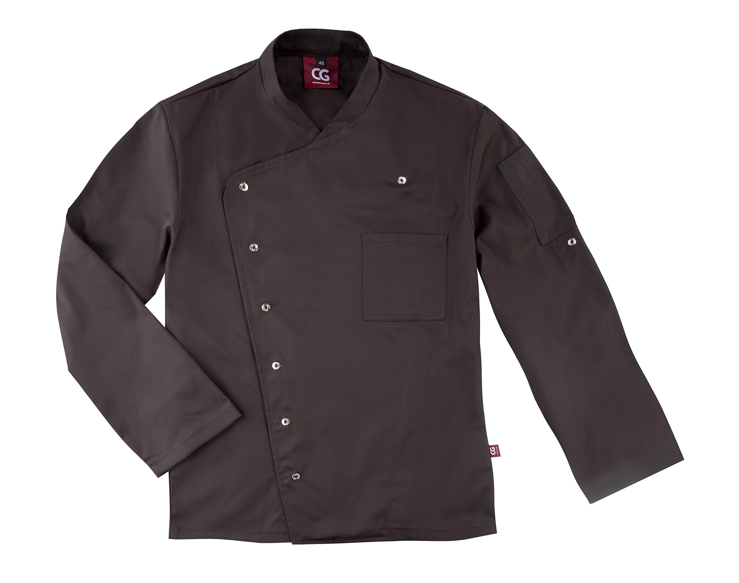 Turin Man Classic - Chaqueta de chef para hombre chocolate 58