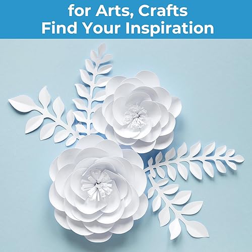 Miniatura 6 de Ohuhu - 100 hojas de papel de cartulina blanca  Tarjeta de cubierta de 11 x 17 pulgadas, papel de impresora legal para hacer tarjetas de bricolaje,