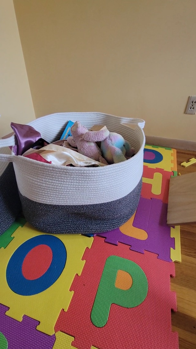Watch Large Cotton Rope Basket Review on Amazon Live