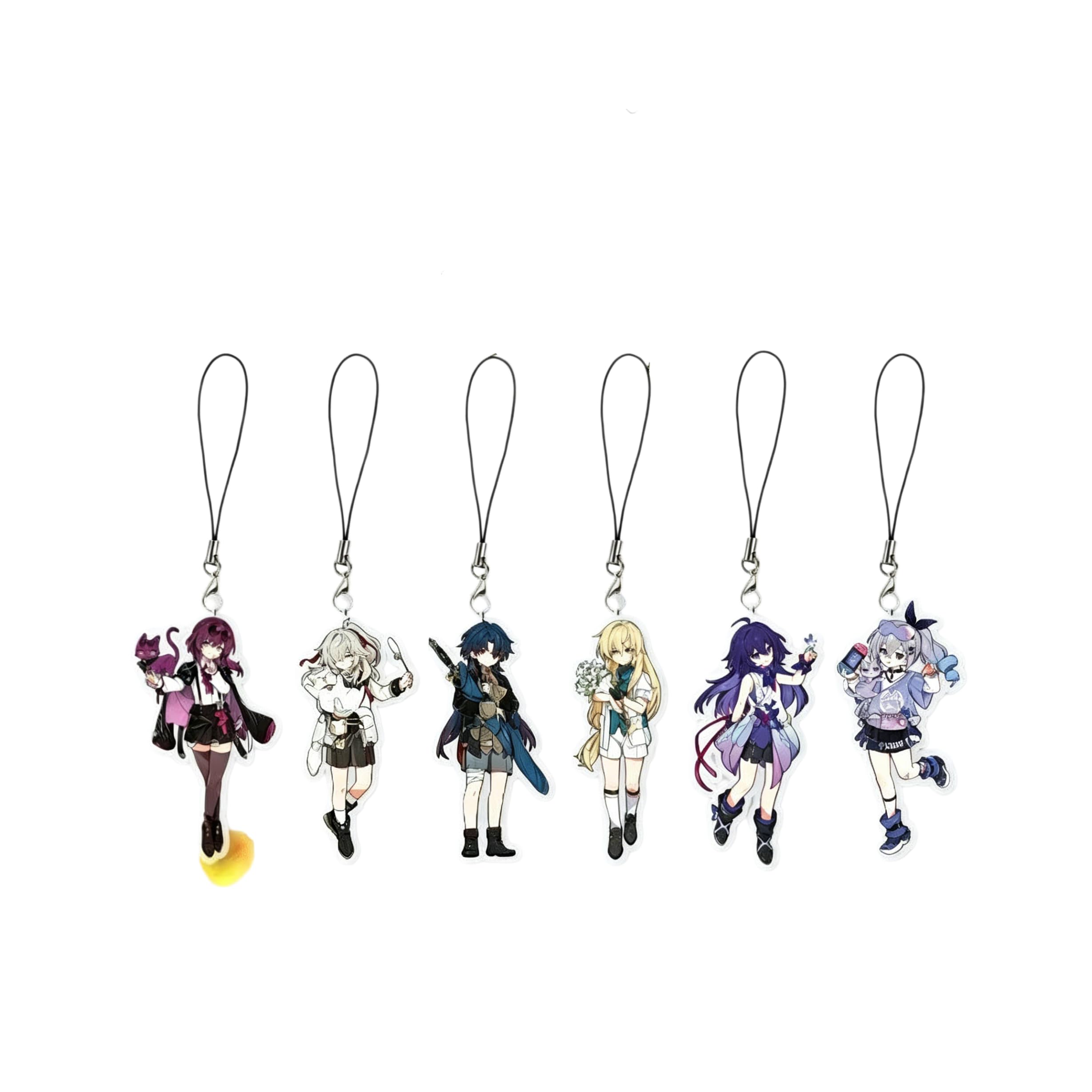 Amazon.co.jp: [Sinose] 崩壊スターレイル アクリル キーホルダー 6点