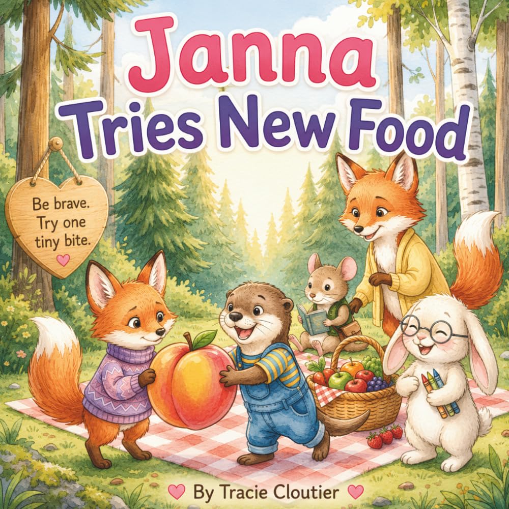 Janna Tries New Food: A Gentle Story About Trying New Foods, Building Confidence, and Taking Brave Little Bites (The Brave Little Moments Series)