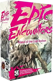 Epic Encounters: Island of The Crab Archon – Board Game by Steamforged Games Ltd 2-4 Players – 120 Minutes of Gameplay – Games for Game Night – Teens and Adults Ages 14+ - English Version