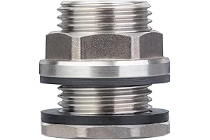 SSBF020 Stainless Steel 304 Bulkhead Tank Fitting: The Ultimate Drain Pipe Solution