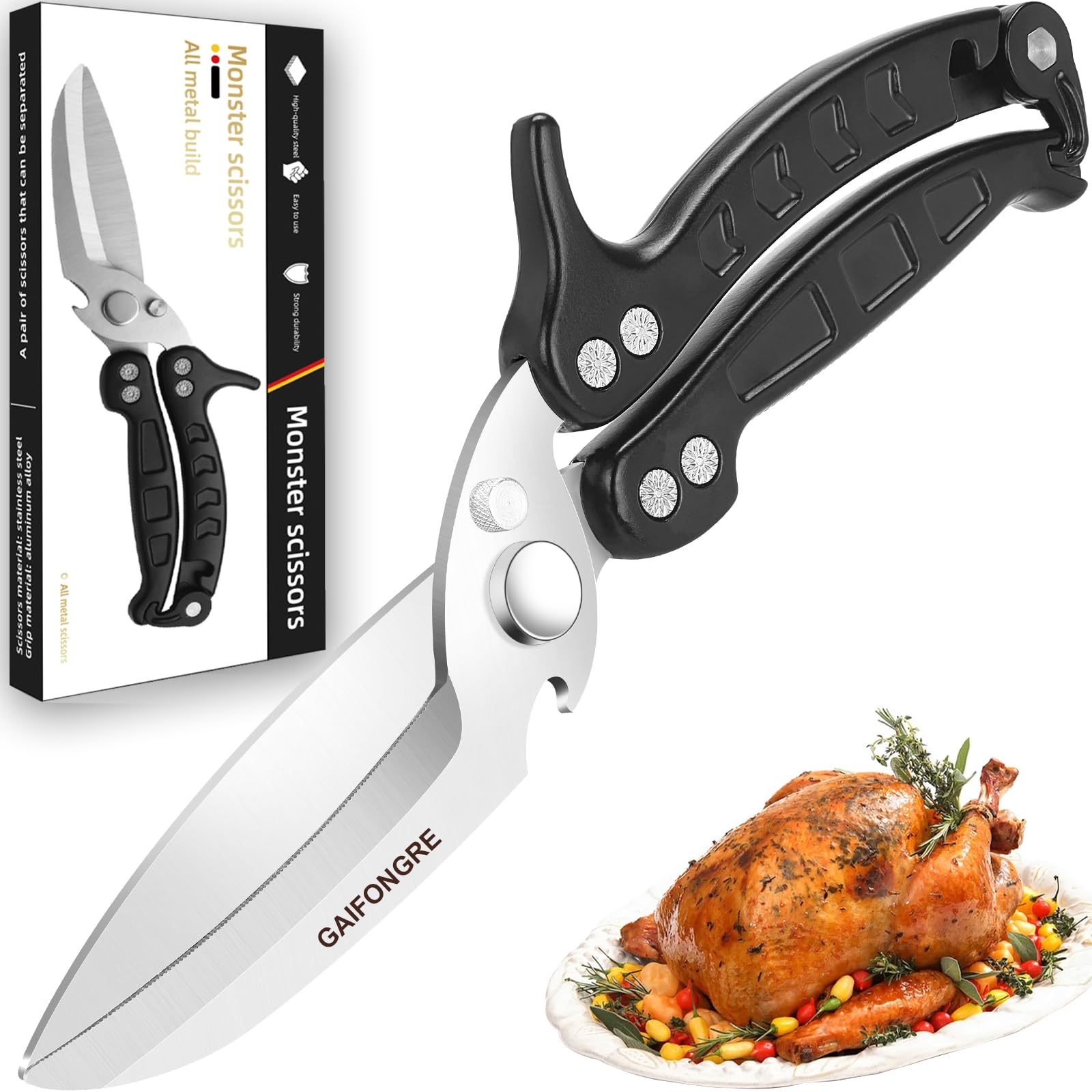 GAIFONGRE Professional Poultry Shears