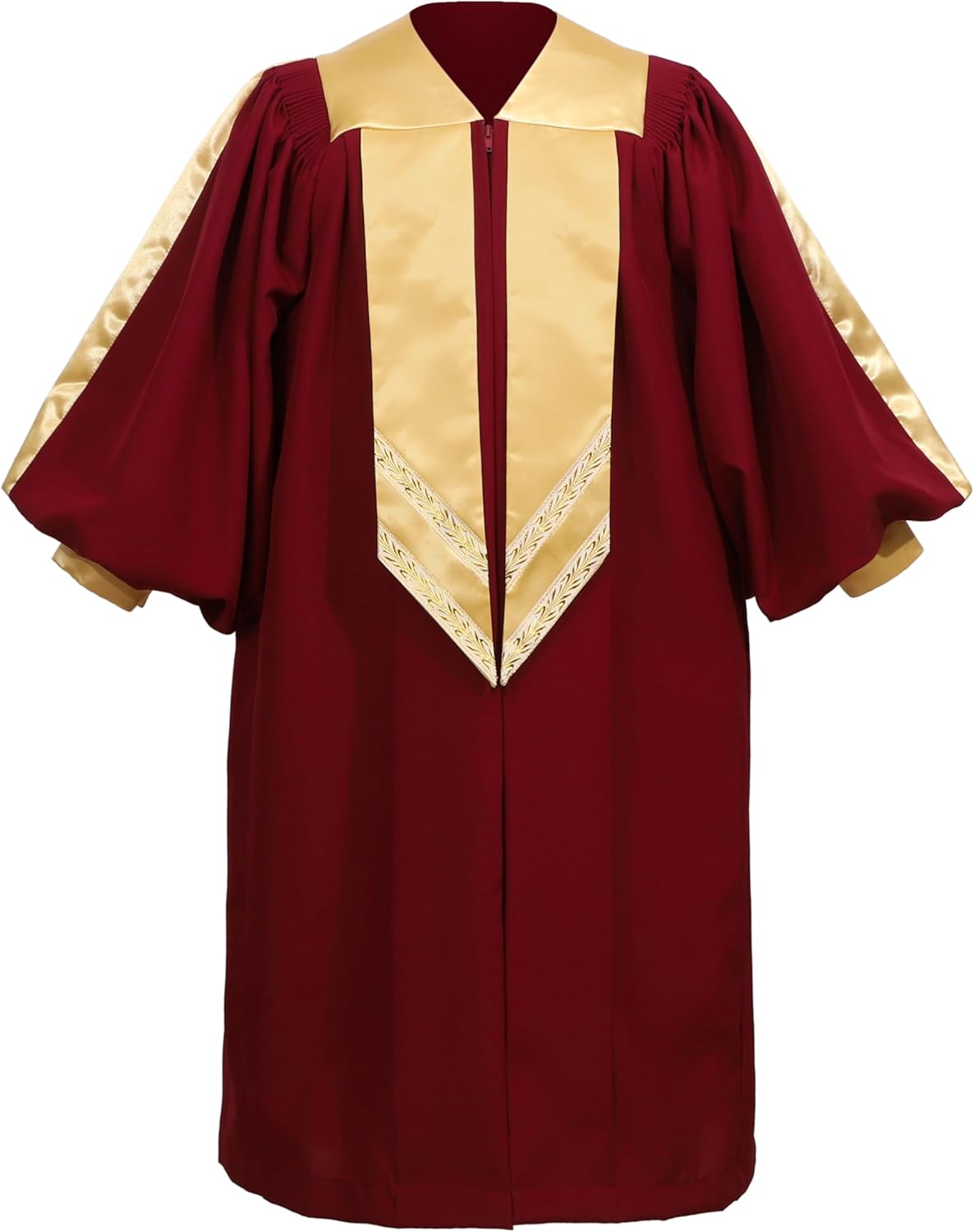 Deluxe Choir Robes for Church Adults Maroon