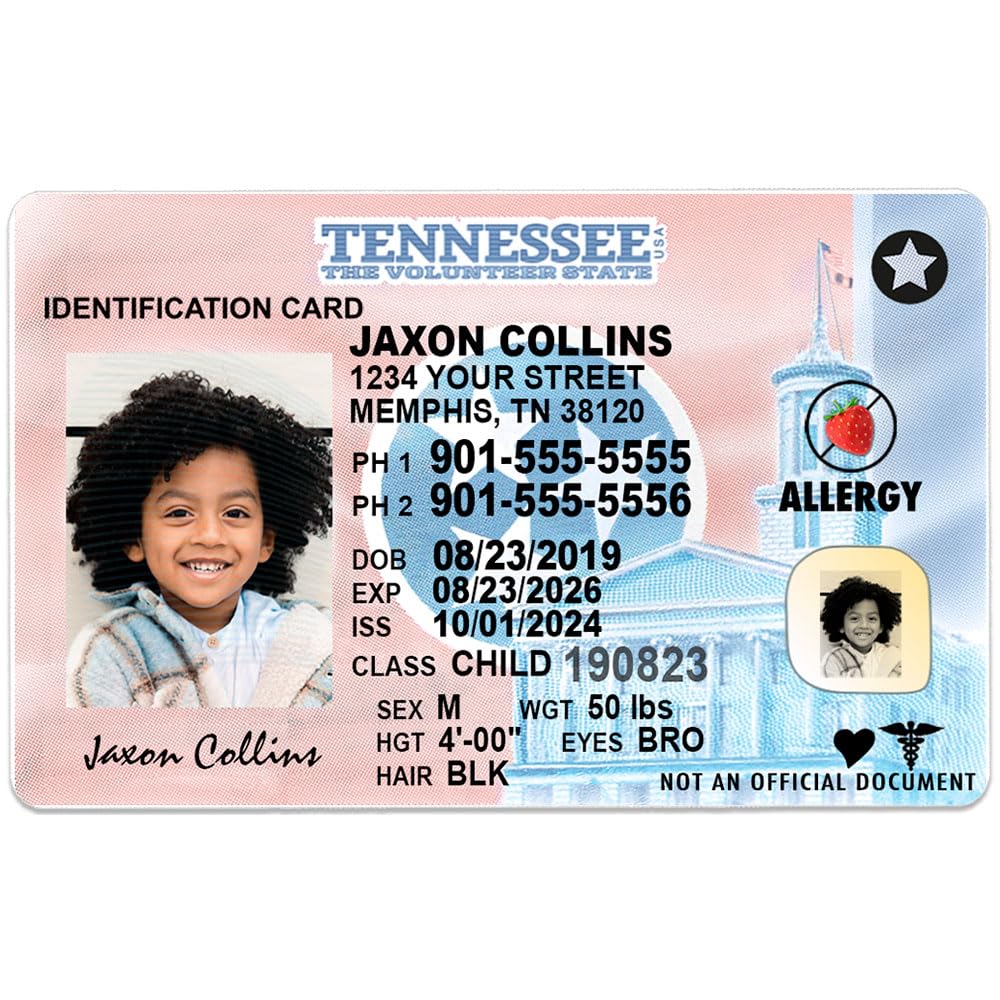 Amazon.com: 1 Cute Pooch Kid Novelty Driver License Child Safety