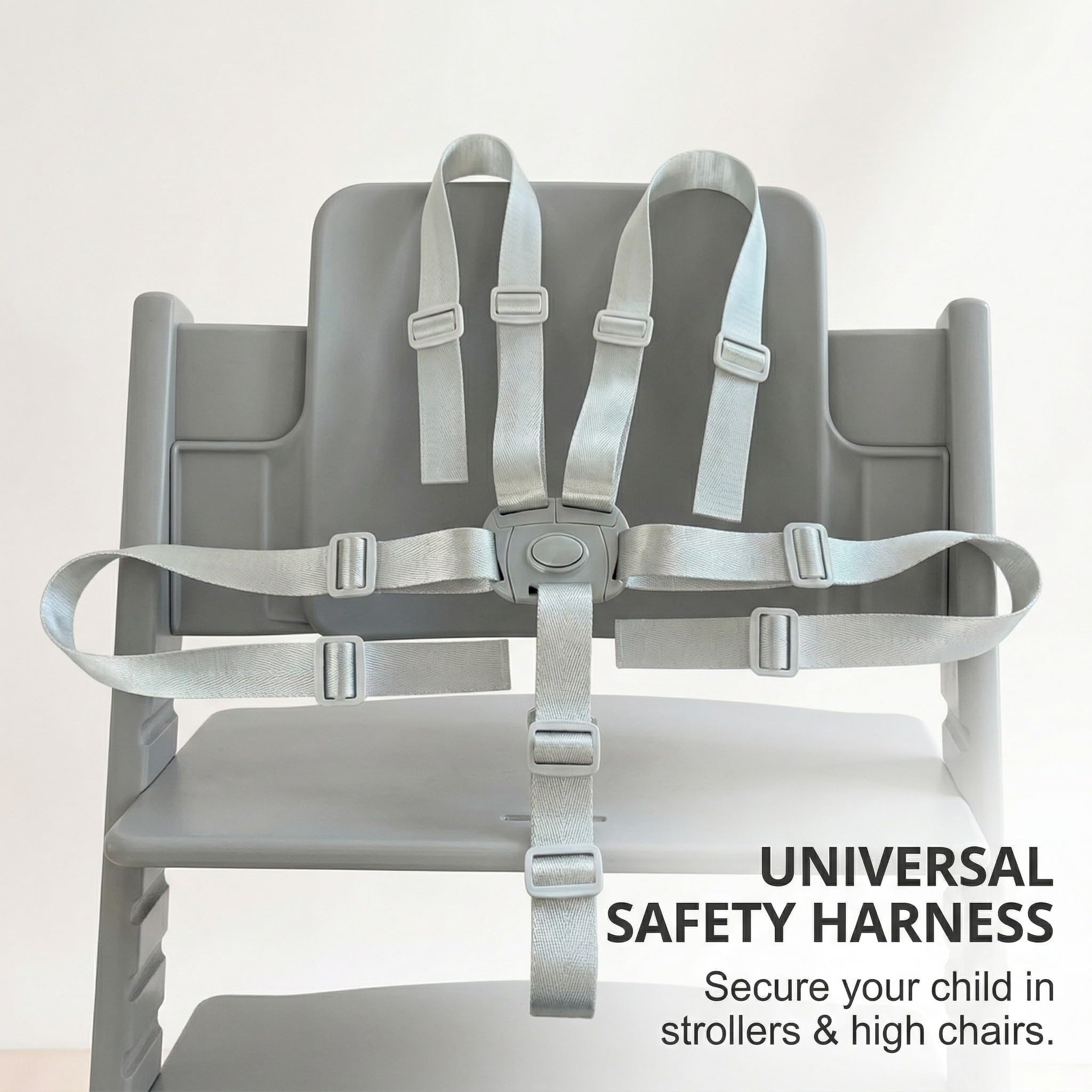 NiceNaiils Arnes Seguridad Silla Niño, Cinturón de Seguridad para Bebé, Arnés de Seguridad de 5 Puntos para Niños y Niños, Correa Segura para Silla, trona kinderkraft, kinderkraft — view 2