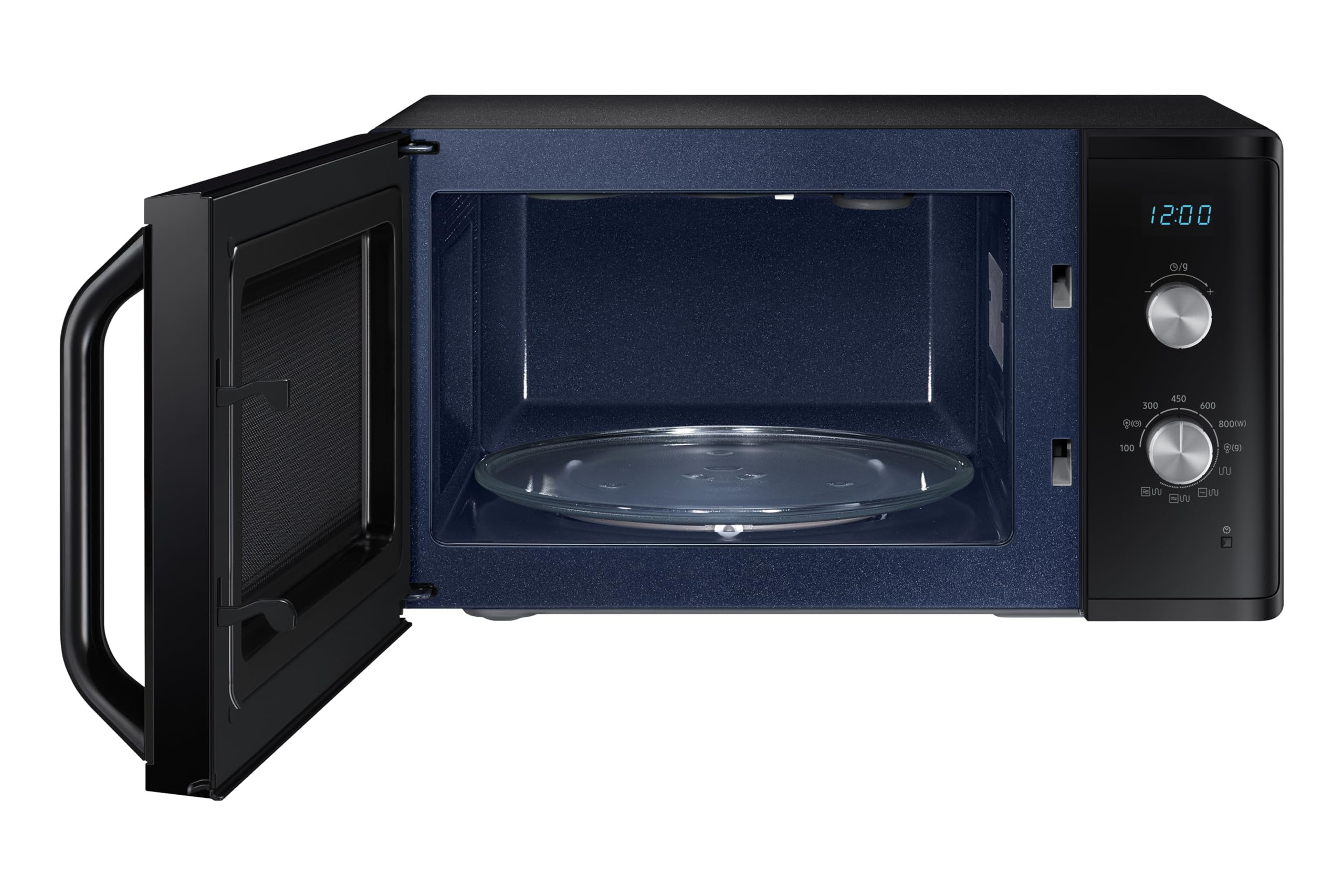 Samsung Microondas con Grill 23L 800W Sistema TDS Negro MG23K3614AK/E1