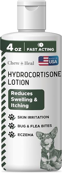 Chew + Heal Labs Hydrocortisone Lotion for Dogs