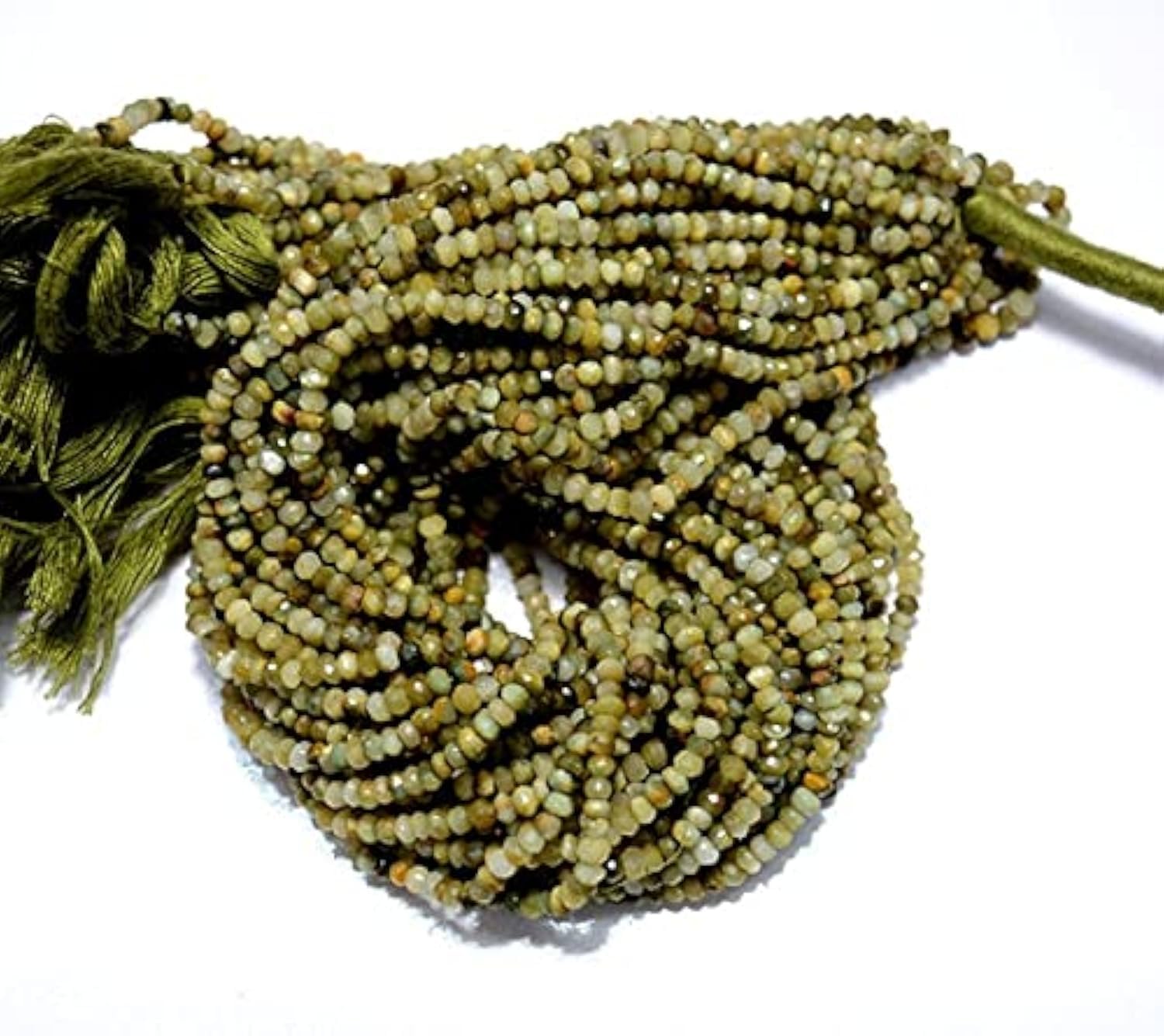Création bijoux fait main avec perles œil de chat 3.5mm LKBEADS, gemmes pour atelier créatif DIY
