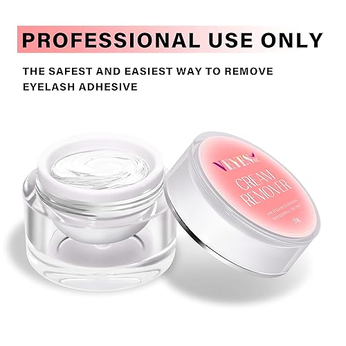 Miniatura 2 de VEYES INC Removedor de pestañas en crema para extensiones de pestañas, 0.35 oz (10 g), removedor de pegamento de pestañas de baja irritación,