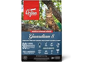 ORIJEN GUARDIAN 8 Dry Cat Food: Grain-Free Feline Excellence for Adult Cats